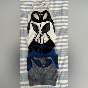 Sports bra bundle gymshark and forever 21